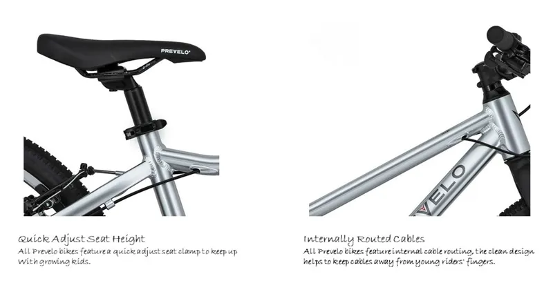 Prevelo Alpha Three 20 Inch Kids Complete Bike Blue-4